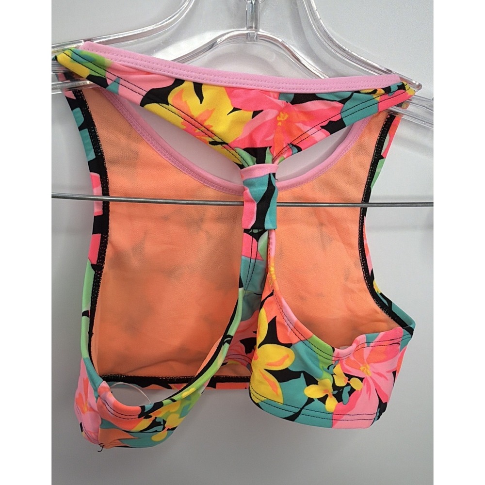 Cat and Jack Girls Floral 2 Piece Bikini Set Size MEDIUM 8 New with Tags - Picture 14 of 15